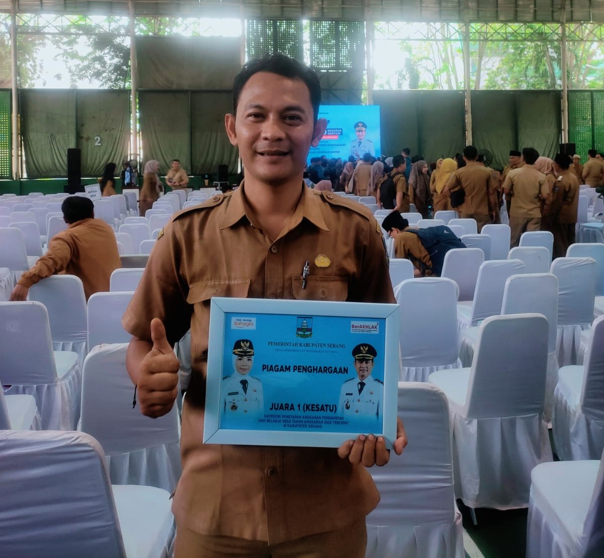 Penghargaan Desa Tercepat Penetapan APBDes se-Kabupaten Serang